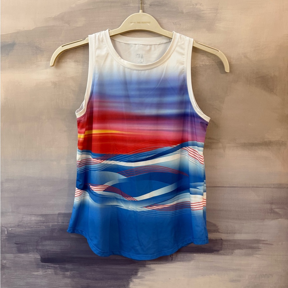 Tail Athletic Top Colorful Sleeveless Tennis Tank